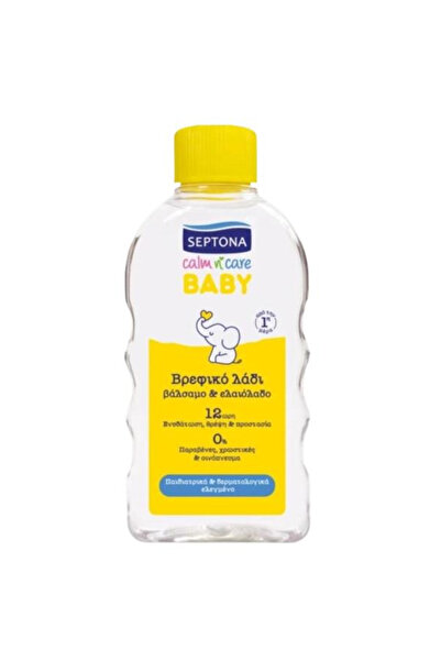 Septona Ulei de Corp pentru Copii - Baby Oil Calm'n'Care, 200 ml