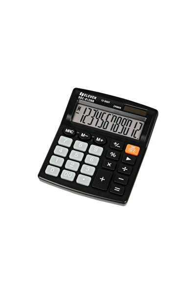 ELEVEN Calculator de birou cu 12 cifre, 124 x 102 x 25 mm, Eleven SDC-812NR