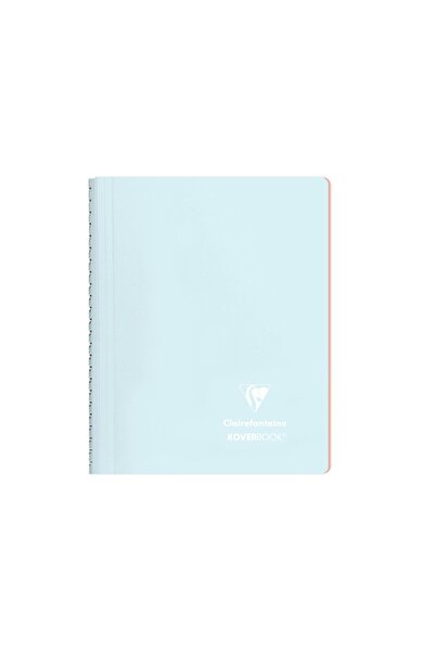 Clairefontaine Caiet spiralat A5, 80 de coli, Colecția Koverbook,