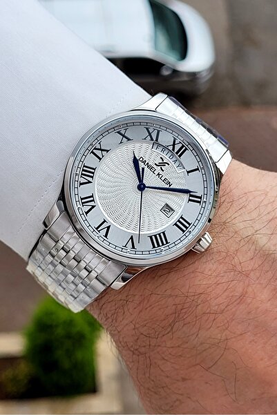 Daniel Klein Silver Renk 24 Ay Garantili 42 mm Erkek Kol Saati