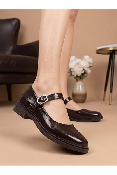 Nesil Shoes Süha 250 Khv Krşk Rgn Balerina cu cataramă pentru femei