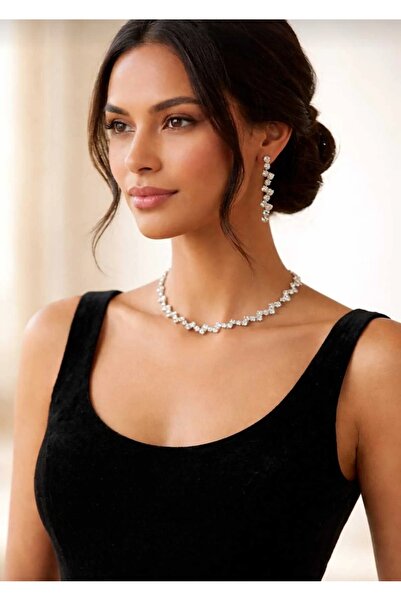 Necklace Earrings Bracelet Set of 3