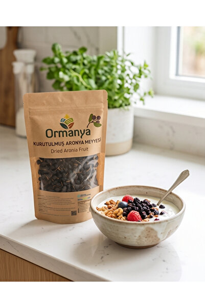 ORMANYA KURUTULMUŞ ARONYA MEYVESİ 200 GR