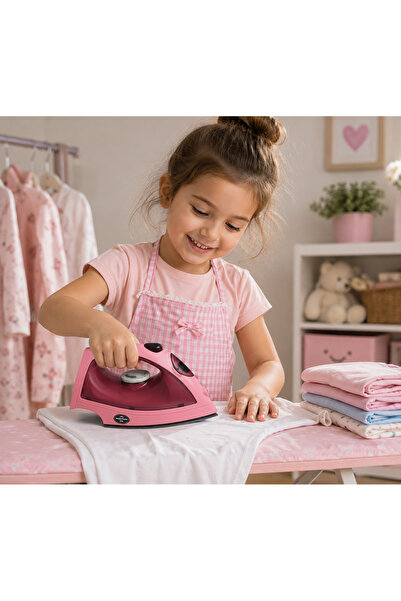 merytoys Kutulu Işıklı Pilli Ütü