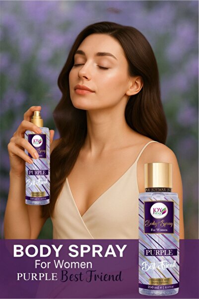 JOYWAX JOY WAX BODY SPRAY WOMEN PURPLE 250 ML