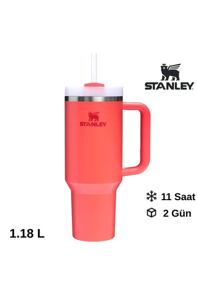 Stanley Termos cu pahar Quencher H2.O Flowstate™ cu pai | 1,18 l/40 oz roșu 1...