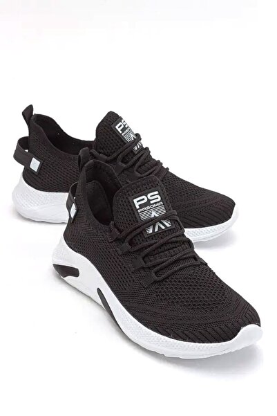 AVA Black - Men's and Women's Sports Knitwear Walking Shoes