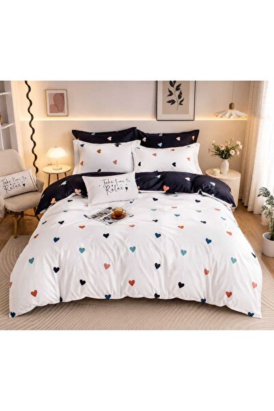 Casa Pucioasa Finet 4-Piece Bedding Set with Stretchy Sheet, 180x200cm, with ...