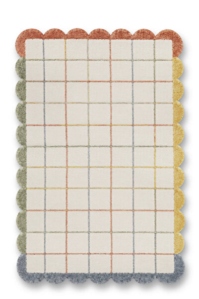 Rugs Modern Halı SDT Şekil Tema Desenli Modern Dokuma Taban Dekoratif Halı sd...