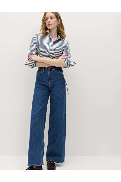 Marks & Spencer Wide Leg Kadın Jean
