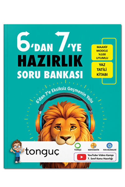 Tonguç Yayınları Tonguç Akademi 6'dan 7'ye Hazırlık Kitabı 2027 + Hediyeli