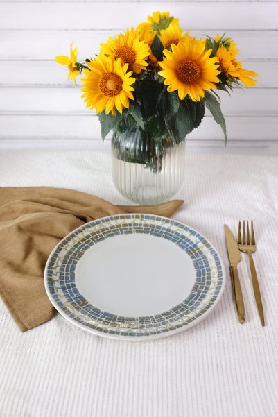 Keramika Professional Mosaica Pergamon Servis Tabağı 27 Cm 6 Adet 22825
