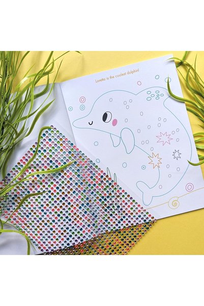 North Parade Carte pentru copii, NPP , My Gem Art Colouring Book: Magical Ocean , 3+ ani
