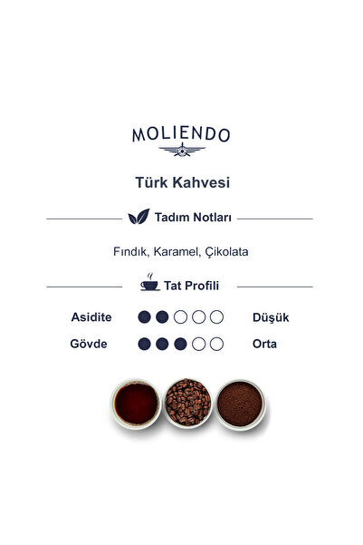 Moliendo Finest Coffee Klasik Türk Kahvesi 100 g