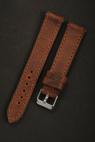 DXL Genuine Leather 18mm Smart Pin Watch Band
