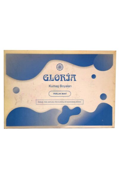 Kumaş Boyası Parlak Mavi 10 Gr Pkt