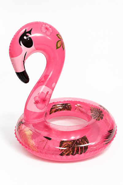 viyol marketim 65 cm Flamingo Figürlü Simli Çocuk Yüzme Simidi – Şişme Havuz ...
