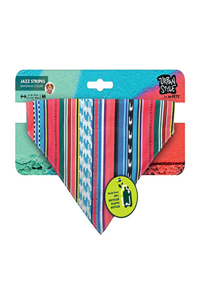 M-PETS Urban Style Jazz Bandana Dog Collar Medium 30-50 cm