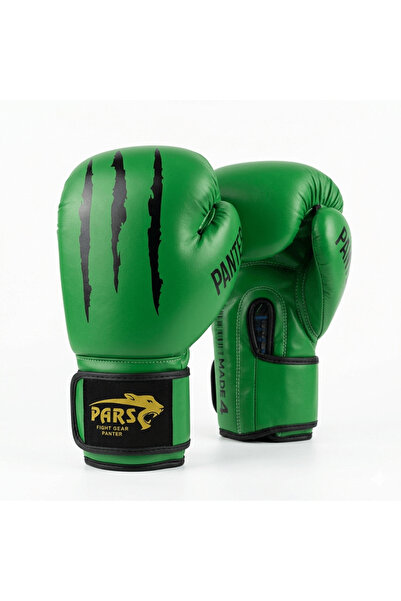 Pars Panther Boxing Kick Boxing Muay Thai Gloves Green
