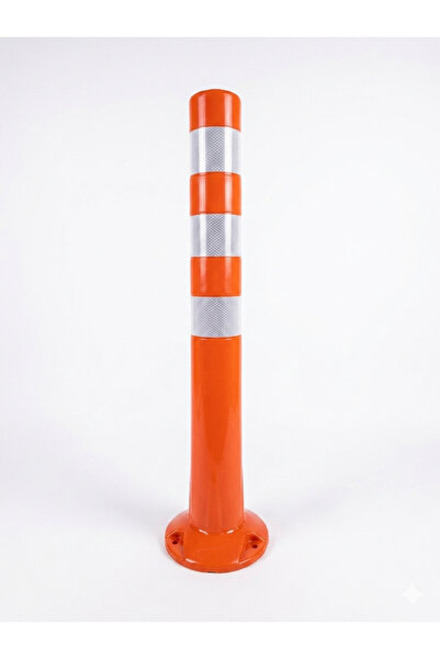 MFK Plastik PARLA Trafik Delinatör 75 Cm Plastik Kırmızı Otopark / Yol Duba U...
