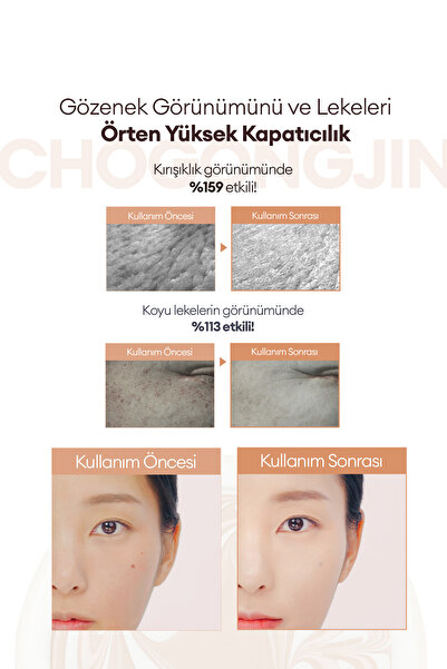 Missha Yaşlanma Karşıtı Bakım ve Yoğun Kapatıcılık Sunan Krem BB CHOGONGJIN BB Pact (21N)  SPF50+/PA++++
