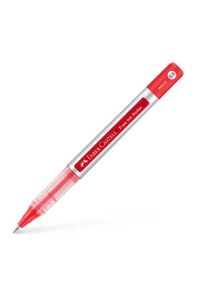 Faber Castell Pix roller cu cerneală liberă 0.5mm Roșu Faber-Castell