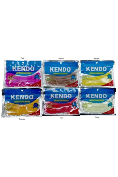 Kendo 10 cm Lrf Silicones Worm (Slim Gövde-Kokulu) 15 adet