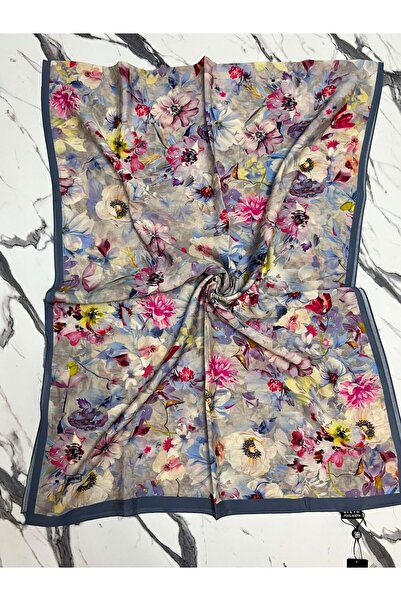 Modario Si̇yane Cupra Viscose Shawl Pattern 2 26 - 13