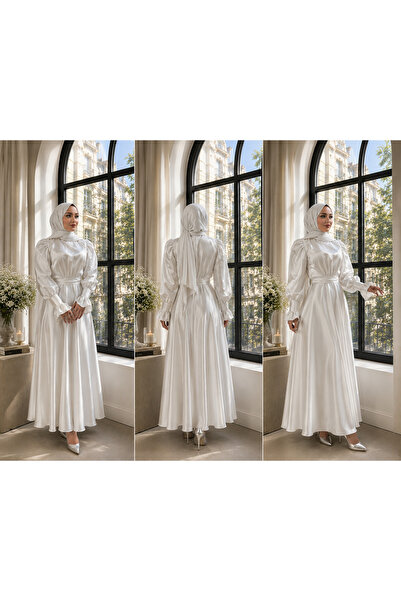 Butik FLORA BEYAZ ELBİSE