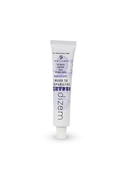 Organik Zeytinyağlı El Kremi 50 ml - Lavanta - Nemlendirici Bakım