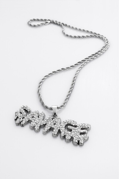 No Future Iced Out Savage Kolye CS1189GM