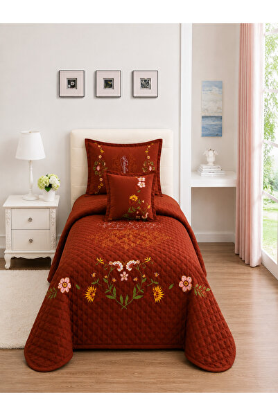 Generic Floral Compressed Comforter Set, 160 x 210 cm Twin Size Reversible 4 ...