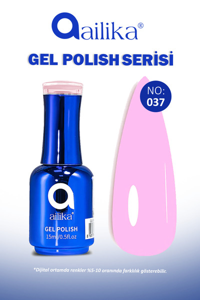 Ailika Premium Gel Polish Uzun Süre Kalıcı Oje 15ml No:037