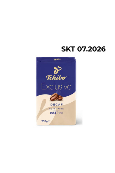 Tchibo Exclusive Decaf Kafeinsiz Filtre Kahve 250 Gr.