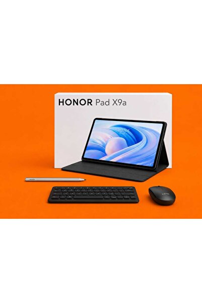 HONOR Pad X9a 8gb 256gb Wi-fi 11.5 Inç Ips +orjinal kalem+KILIF +klavye mause...