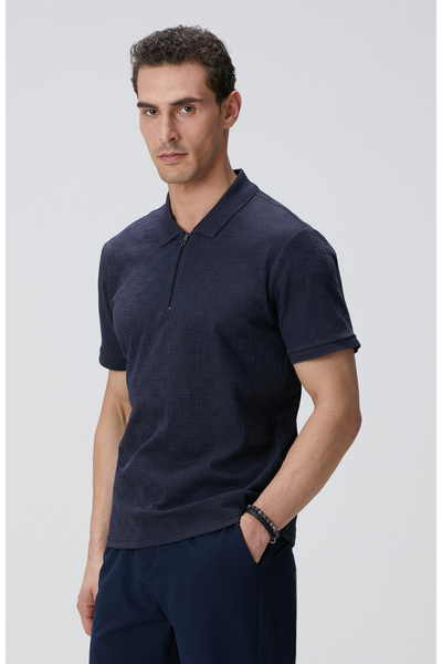 Network Lacivert T-shirt