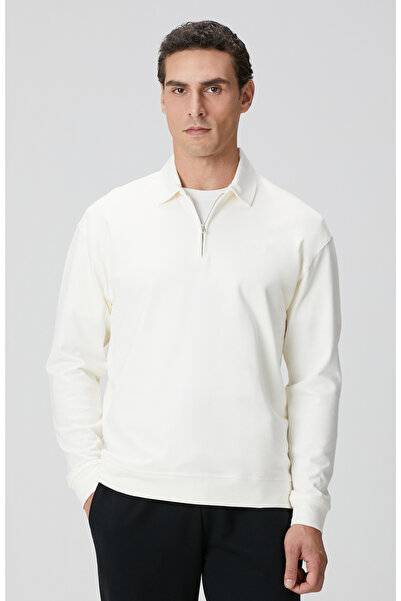 Network Kırık Beyaz Sweatshirt