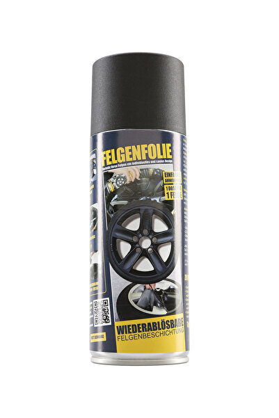 PLASTİDİP Jant Folyo - Sprey - 400 ml - Mat Siyah