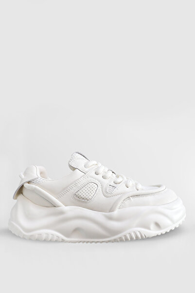 Lufian Gemba Kadın Sneaker Ayakkabı Beyaz