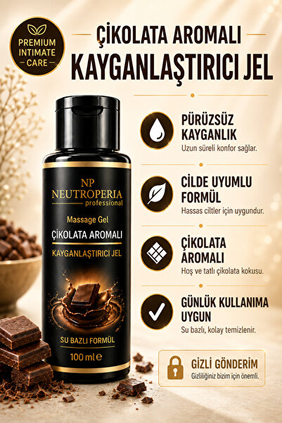 NP Neutroperia Professional Çikolata Aromalı Yenilebilir Kayganlaştırıcı Jel ...