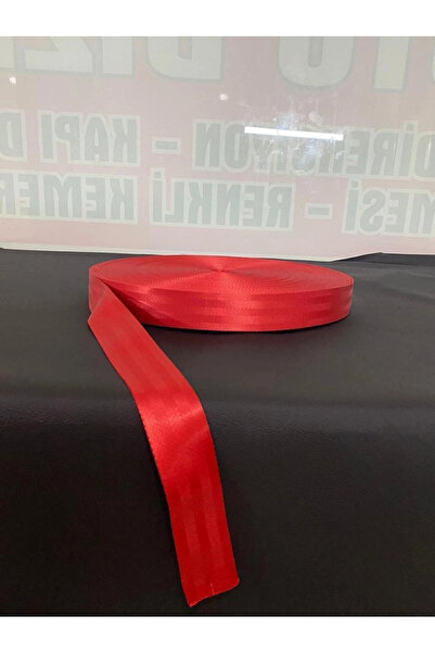 Genel Markalar Renkli Emniyet Kemeri 12 Metre 4 Kemer Için(kırmızı)