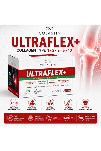 Colastin أولترافلكس+ ساشي |   كولاجين جلوكوزامين كوندروتين إم إس إم 1·2·3·5·1...