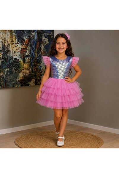 babysmile Pembe Deniz kızı kostümü