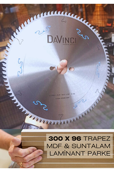 ALAVAN DaVinci 300x3,2x30mm 96 WHITE diş Trapez MDF & Laminant & Sunta Tester...