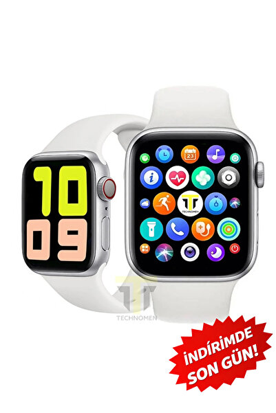 TECHNOMEN Akıllı Saat Türkçe Menülü Nabız&tansiyon Ölçer Arama Özellikli Ios&...