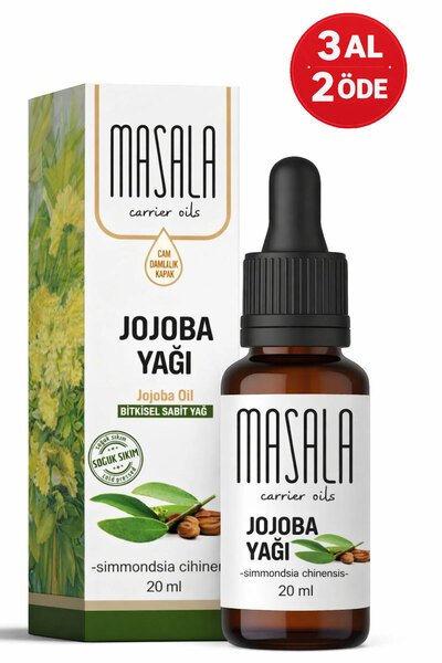 Masala Jojoba Yağı 20 Ml. (jojoba Oil) Soğuk Pres