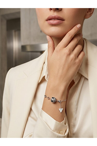 Guess Taşlı Şık Çelik Kadın Bileklik JGUJUBB02246JWRHS