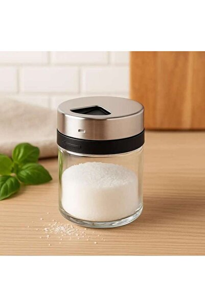 PAN HOME موزع توابل فاخر سعة 212 مل - أسود