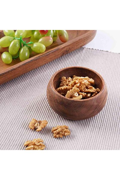 PAN HOME Rabaha Acacia Serving Bowl Dia10x5cm - Natural