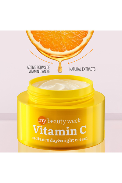 7DAYS My Beauty Week Cremă de zi și de noapte cu Vitamina C pentru luminozitate 50ml